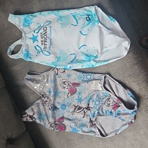Child medium gk leotard lot frozen